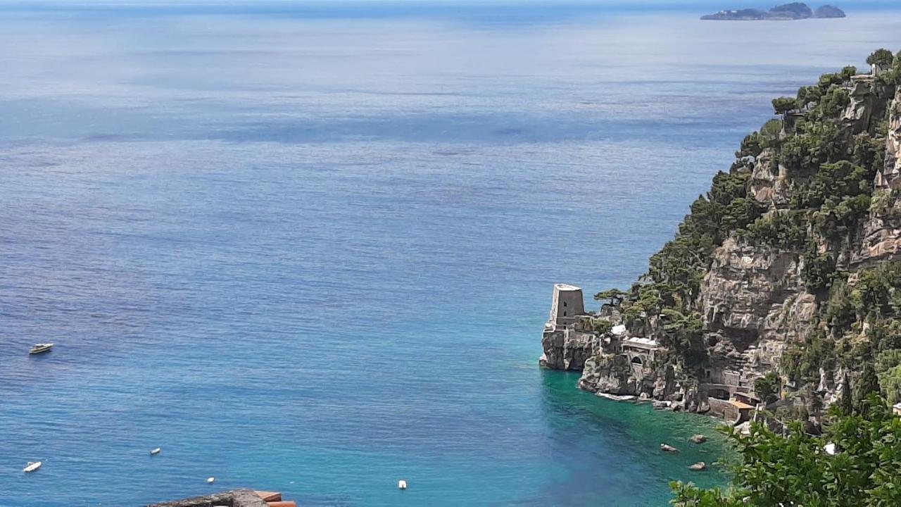 Apartament A La Casa Del Cavaliere Positano Zewnętrze zdjęcie