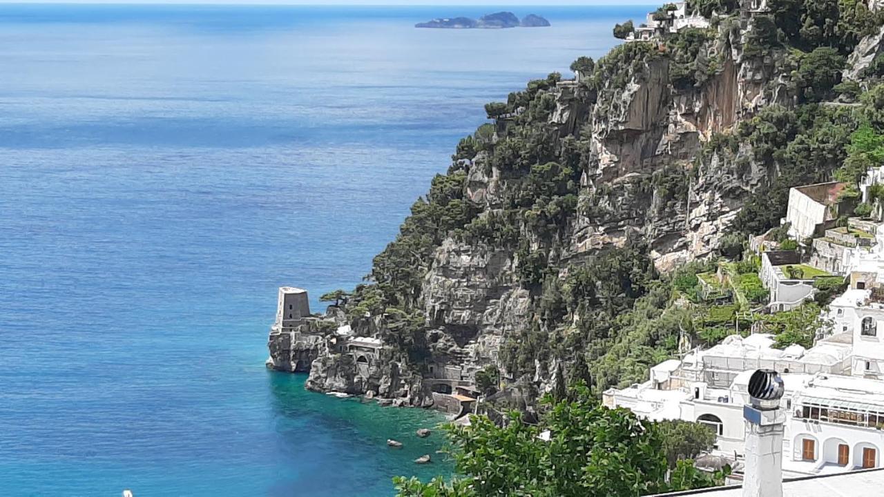 Apartament A La Casa Del Cavaliere Positano Zewnętrze zdjęcie